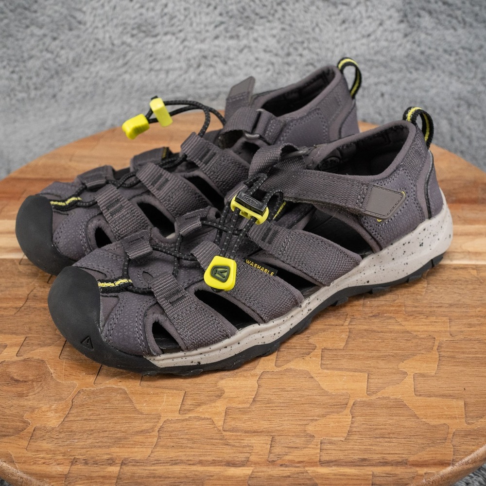 Boys Girls Kids Sz 3 M Keen Newport Neo H2 Youth Sandals Closed Toe Magnet Gray - Picture 3 of 6